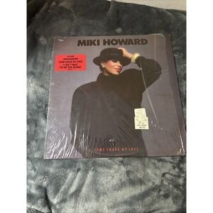 VINTAGE LP ALBUM 1986 MIKI HOWARD "COME SHARE MY LOVE''ATLANTIC 7–81688-1
